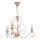 Kronleuchter an Kette MAURO 3xE14/15W/230V beige
