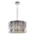 Kronleuchter an Kette RITZ 12xE14/40W/230V d 54 cm glänzendes Chrom
