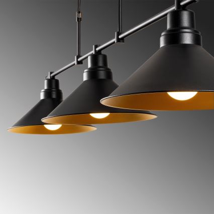 Kronleuchter an Kette SIVANI 3xE27/100W/230V