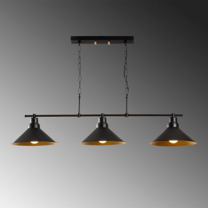 Kronleuchter an Kette SIVANI 3xE27/100W/230V