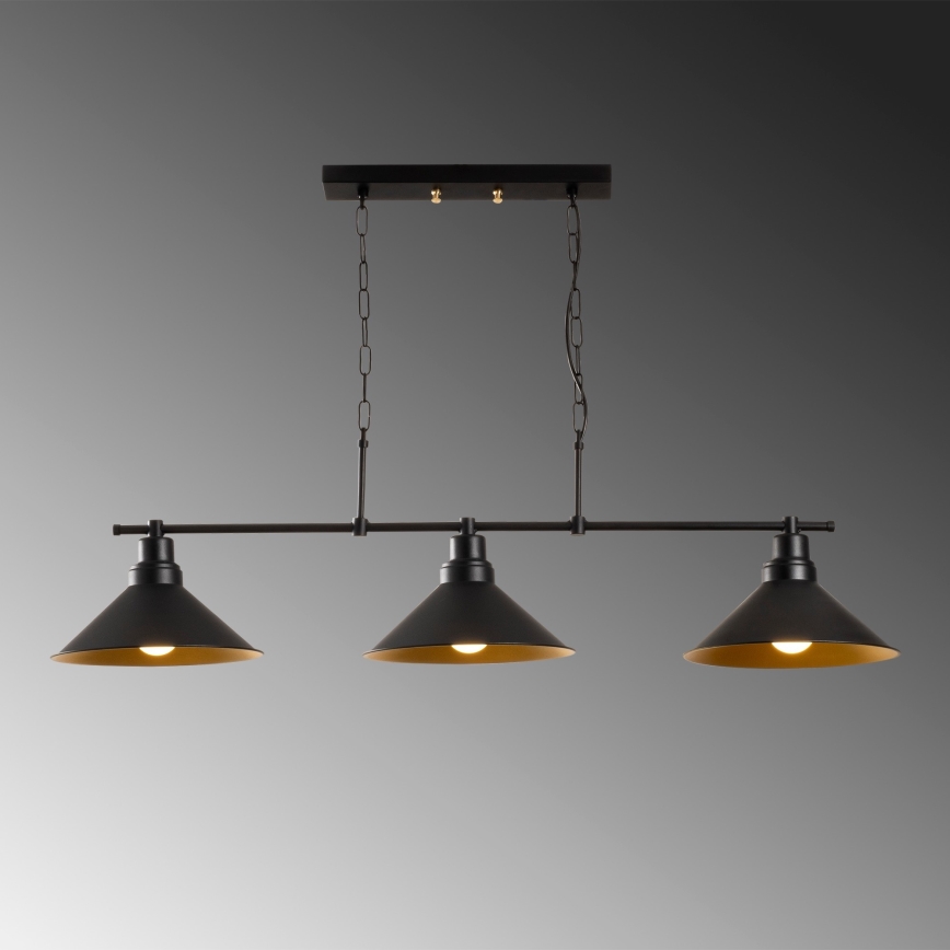 Kronleuchter an Kette SIVANI 3xE27/100W/230V