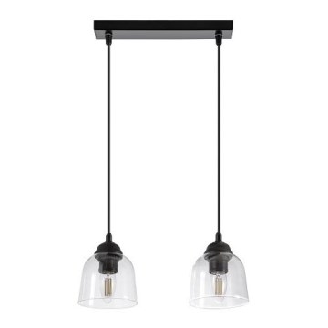 Kronleuchter an Schnur 2xE27/60W/230V