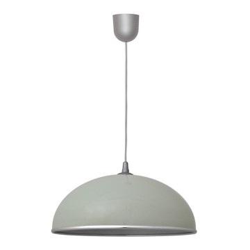 Kronleuchter an Schnur CIRCLE 1xE27/15W/230V grau