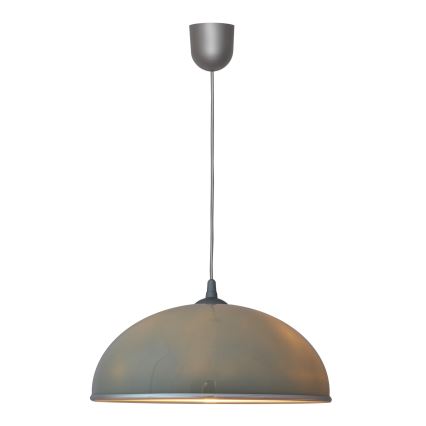 Kronleuchter an Schnur CIRCLE 1xE27/15W/230V grau