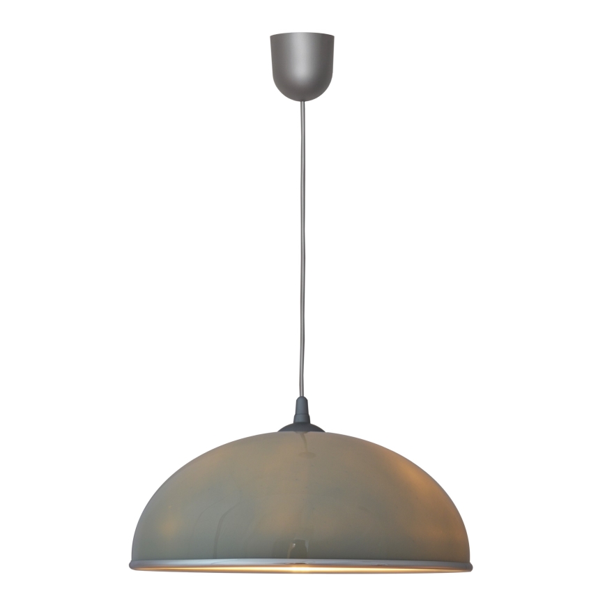 Kronleuchter an Schnur CIRCLE 1xE27/15W/230V grau