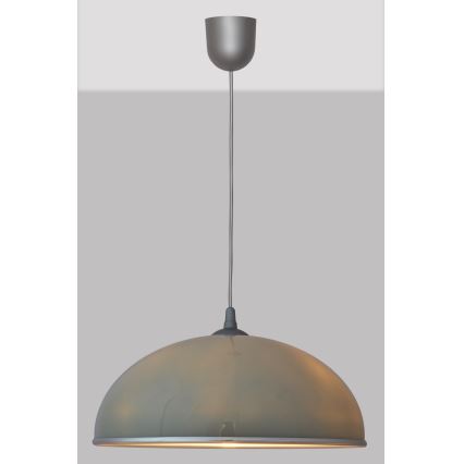 Kronleuchter an Schnur CIRCLE 1xE27/15W/230V grau