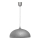 Kronleuchter an Schnur CIRCLE 1xE27/15W/230V grau