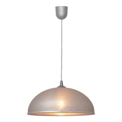 Kronleuchter an Schnur CIRCLE 1xE27/15W/230V grau