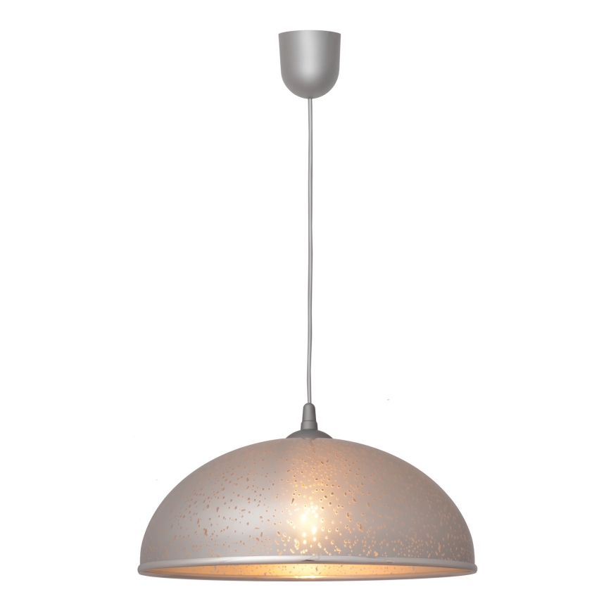 Kronleuchter an Schnur CIRCLE 1xE27/15W/230V grau
