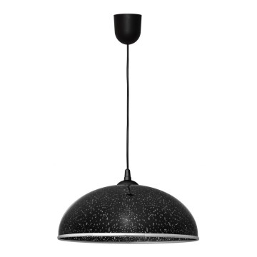 Kronleuchter an Schnur CIRCLE 1xE27/15W/230V schwarz