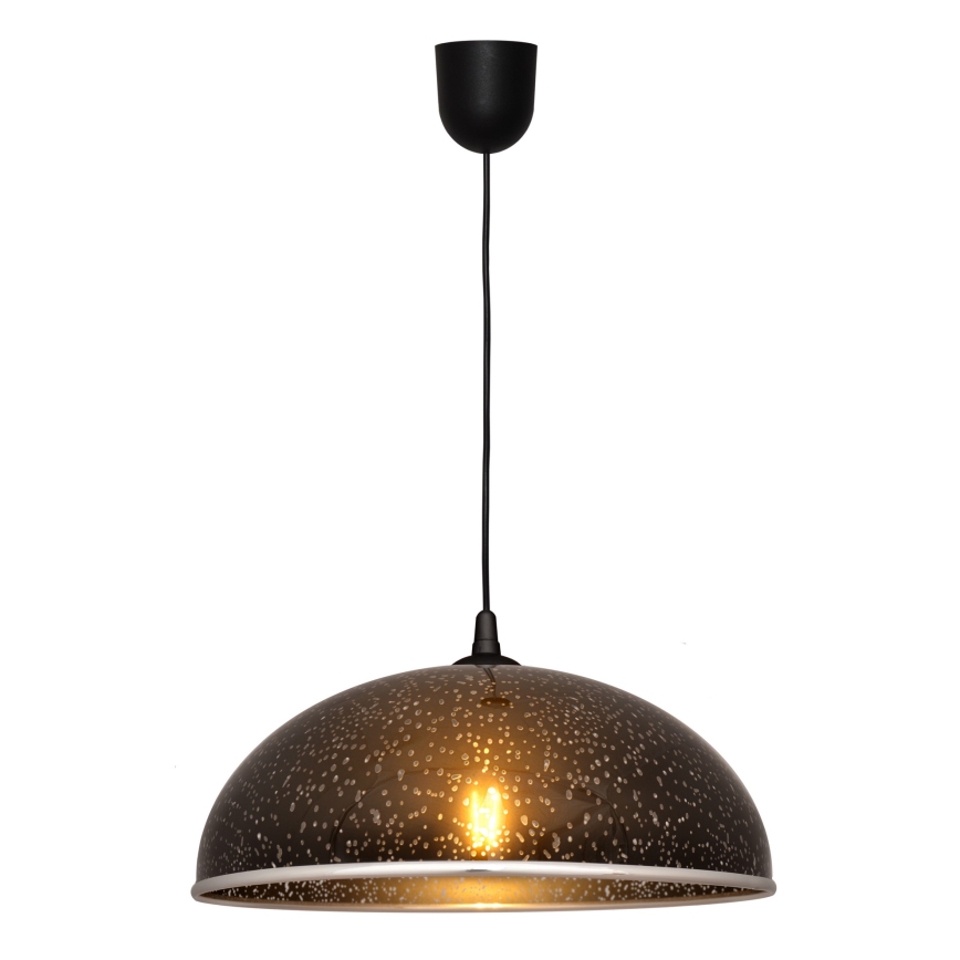 Kronleuchter an Schnur CIRCLE 1xE27/15W/230V schwarz