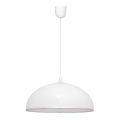 Kronleuchter an Schnur CIRCLE 1xE27/15W/230V weiß