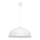 Kronleuchter an Schnur CIRCLE 1xE27/15W/230V weiß