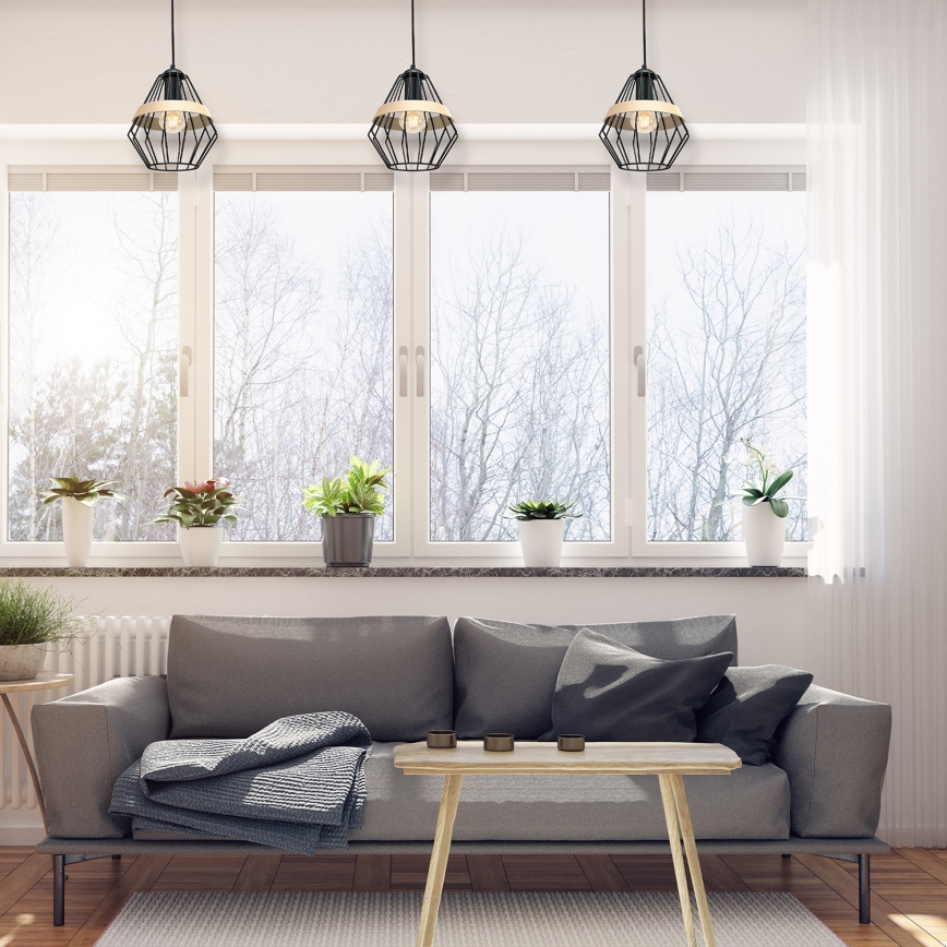 Kronleuchter an Schnur CLIF 1xE27/60W/230V