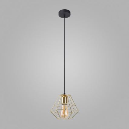 Kronleuchter an Schnur DIAMANT 1xE27/60W/230V