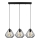 Kronleuchter an Schnur DIAMOND 3xE27/100W/230V