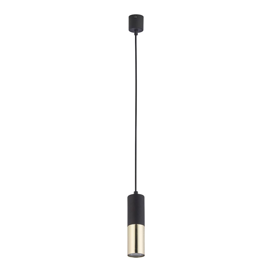 Kronleuchter an Schnur ELIT 1xGU10/10W/230V schwarz
