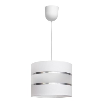 Kronleuchter an Schnur HELEN 1xE27/15W/230V weiß