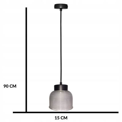Kronleuchter an Schnur LIVERPOOL 1xE27/40W/230V