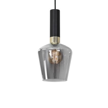 Kronleuchter an Schnur ROMA BLACK 1xE27/60W/230V