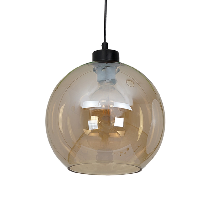 Kronleuchter an Schnur SOFIA 1xE27/60W/230V braun
