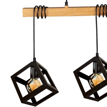 Kronleuchter an Schnur SWEDEN 3xE27/20W/230V