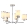 Kronleuchter an Stange 6xE27/60W/230V