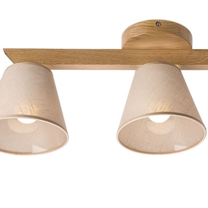 Kronleuchter ANTONIO 3xE14/40W/230V Eiche
