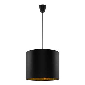 Kronleuchter auf der Litze OFFICE BLACK 1xE27/60W/230V