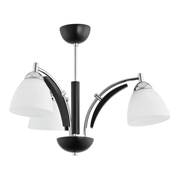 Kronleuchter auf der Stange MOHITO 3xE27/60W/230V