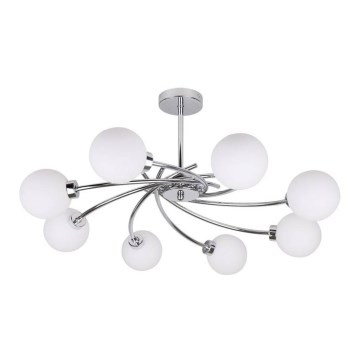Kronleuchter auf einer Stange AGAPANT 8xG9/40W/230V glänzend chrom