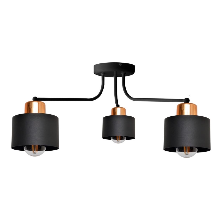 Kronleuchter EDISON 3xE27/60W/230V | Beleuchtung.de