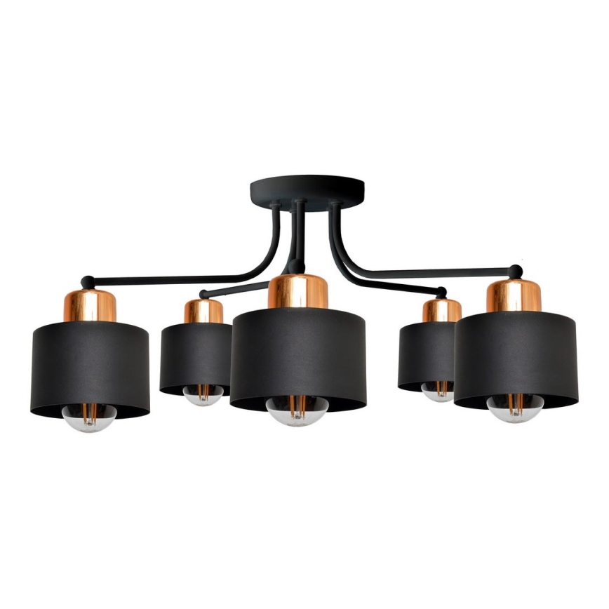 Kronleuchter EDISON 5xE27/15W/230V