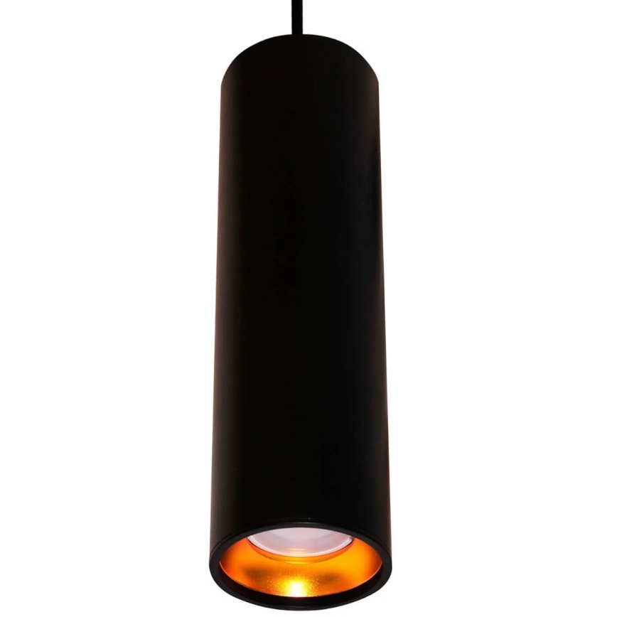 Kronleuchter LATI 1xGU10/8W/230V schwarz