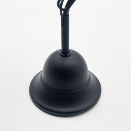 Kronleuchter mit Kette ANTON 3xE14/15W/230V schwarz