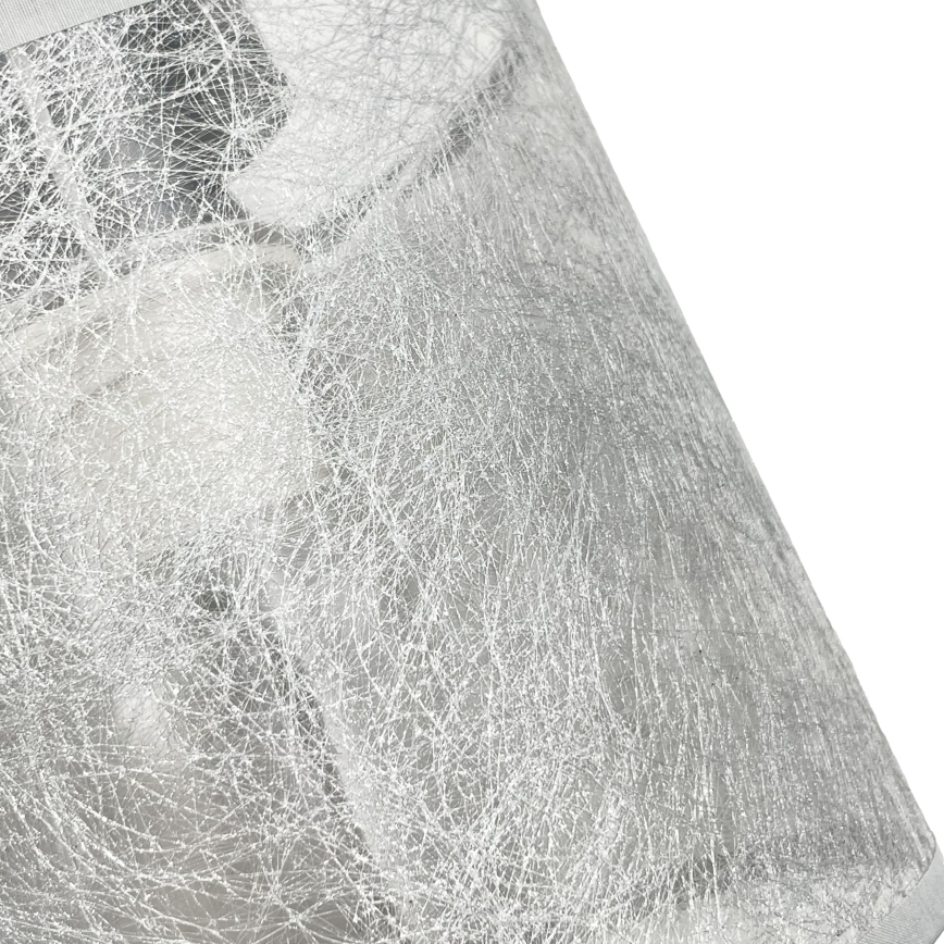 Kronleuchter mit Kette ROSA, 3x E27/60W/230V, schwarz/grau