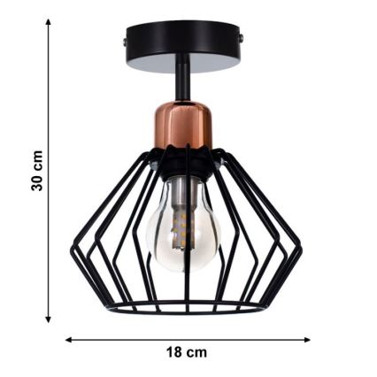 Kronleuchter PORTO 1xE27/40W/230V