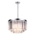 Kronleuchter VETRO mit Kette, 5xE14/60W/230V, glänzender Chrom