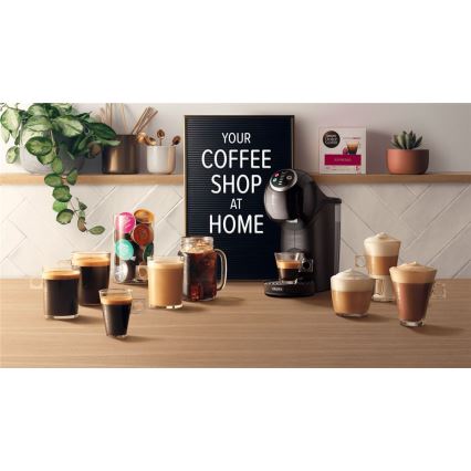 Krups - Kaffeekapselmaschine NESCAFÉ DOLCE GUSTO GENIO S 1500W anthrazit