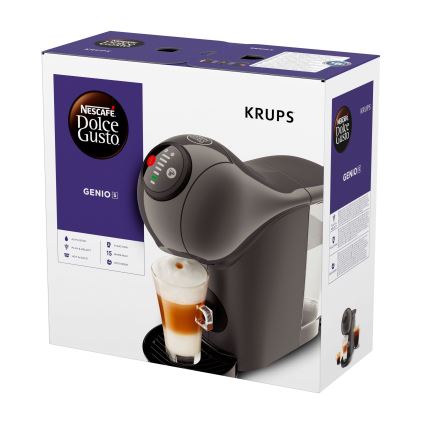 Krups - Kaffeekapselmaschine NESCAFÉ DOLCE GUSTO GENIO S 1500W anthrazit