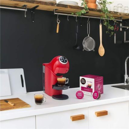 Krups - Kaffeekapselmaschine NESCAFÉ DOLCE GUSTO GENIO S PLUS 1500W rot