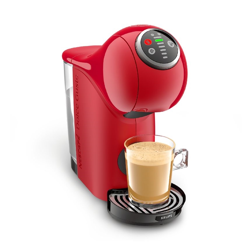 Krups - Kaffeekapselmaschine NESCAFÉ DOLCE GUSTO GENIO S PLUS 1500W rot