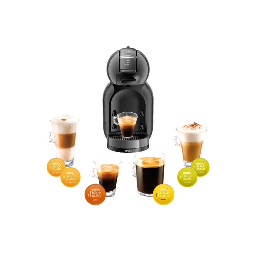 Krups - Kaffeekapselmaschine NESCAFÉ DOLCE GUSTO MINI ME 1500W anthrazit
