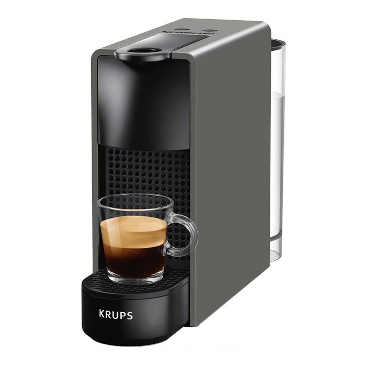 Krups - Kapsel-Kaffeemaschine NESPRESSO Essenza mini 1310W/230V grau