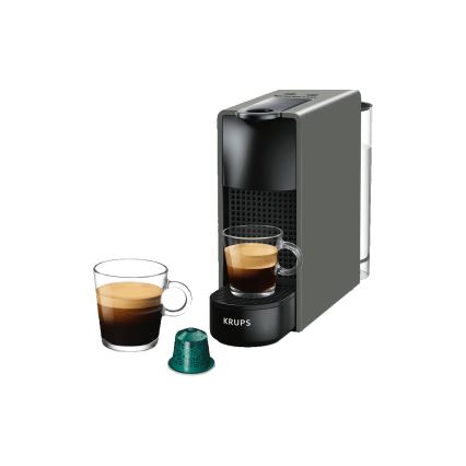 Krups - Kapsel-Kaffeemaschine NESPRESSO Essenza mini 1310W/230V grau