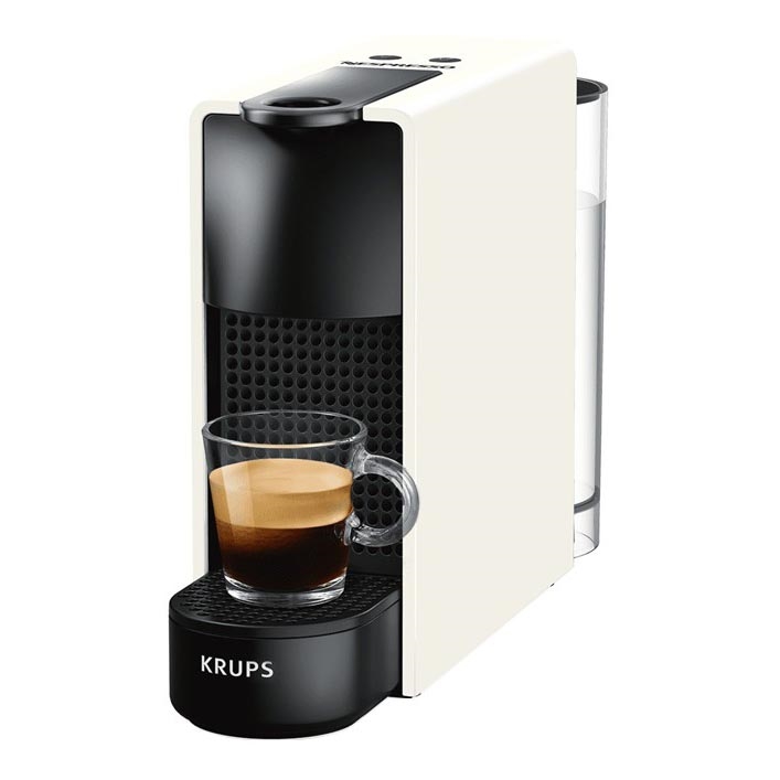 Krups - Kapsel-Kaffeemaschine NESPRESSO Essenza mini 1310W/230V weiß