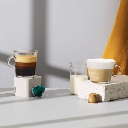 Krups - Kapsel-Kaffeemaschine NESPRESSO Essenza mini 1310W/230V weiß