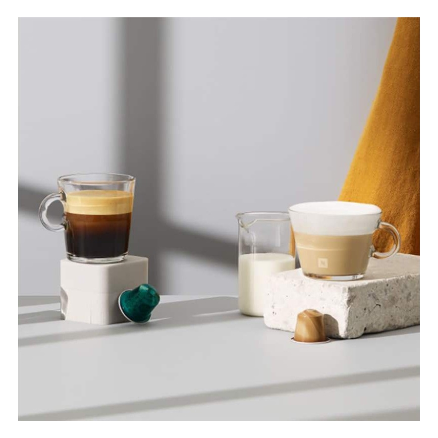 Krups - Kapsel-Kaffeemaschine NESPRESSO Essenza mini 1310W/230V weiß