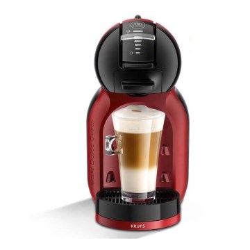 Krups - Kapselkaffeemaschine NESCAFÉ DOLCE GUSTO MINI ME 1500W/230V rot/schwarz