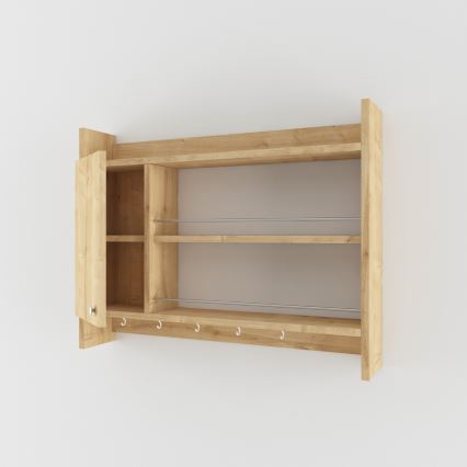 Küchenwandregal KNERR 65x85 cm beige